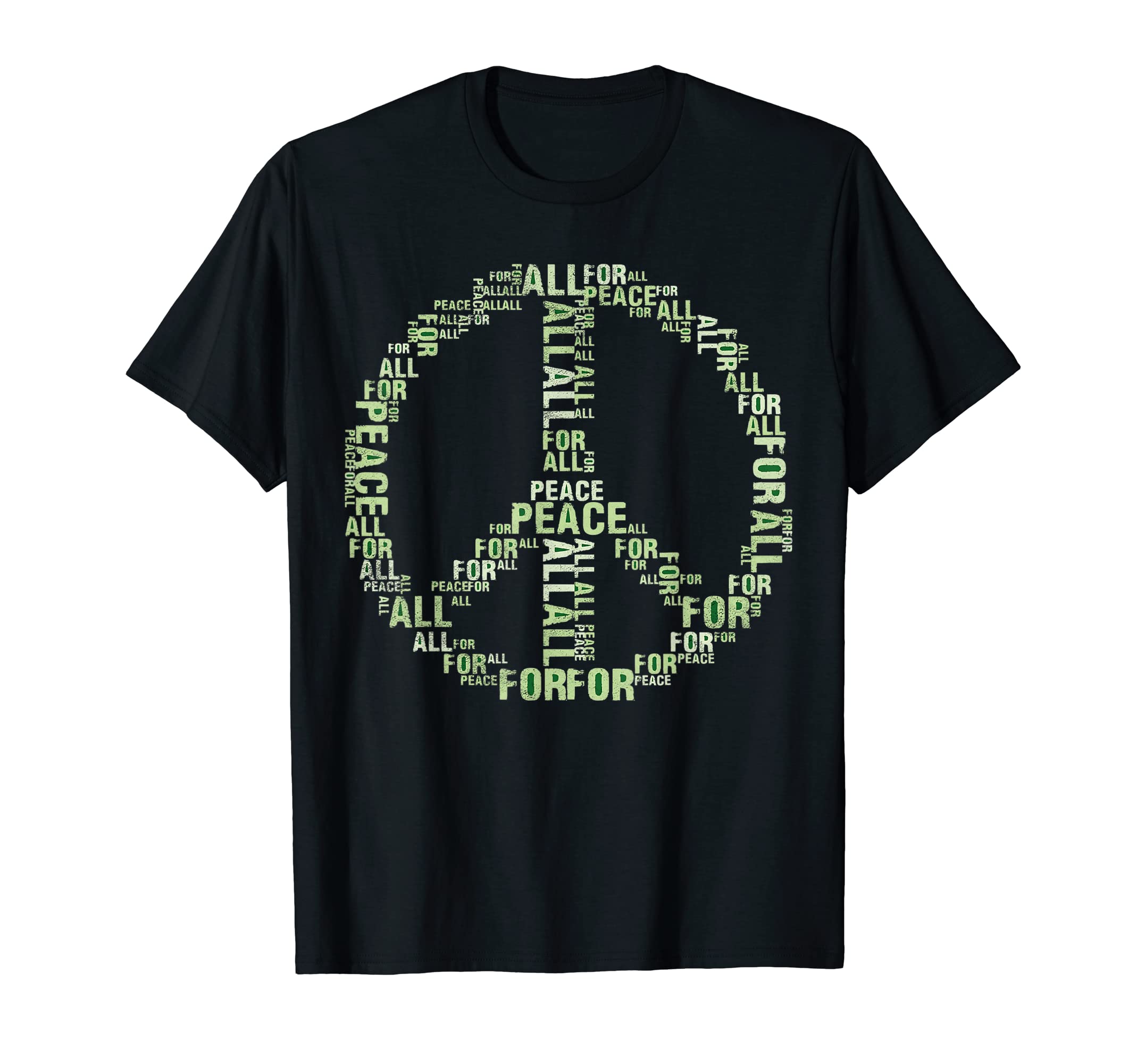 Hippie And Love Peace T-Shirt - Trendy Graphic Men Women - T-Shirt, Sweatshirt, Hoodie