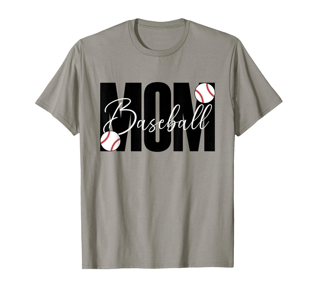 Baseball Mom Baseball Mama Mom Life Hoodie - Custom Art Print for Adults - T-Shirt, Sweatshirt, Hoodie