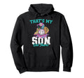 Thats My Son Out There Baseball Ice Hoodie - Streetwear Style for Adults - T-Shirt, Sweatshirt, Hoodie
