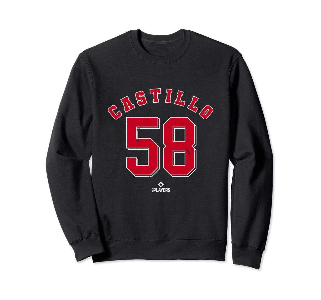 Luis Castillo 58 Cincinnati Ohio Sweatshirt - Minimalist Print Men Women - T-Shirt, Sweatshirt, Hoodie