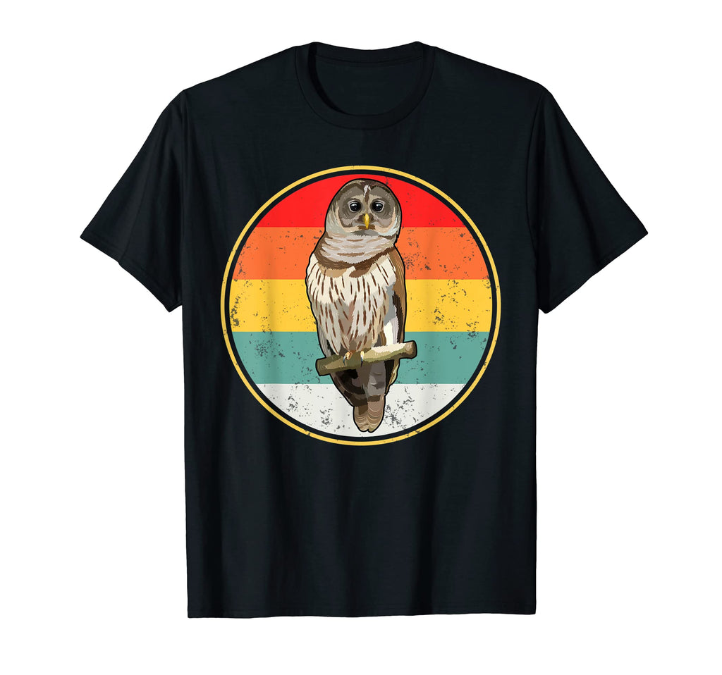 Sunset Barred Owl Bird T-Shirt - Streetwear Style for Adults - T-Shirt, Sweatshirt, Hoodie
