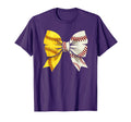 Baseball Softball Coquette Bow T-Shirt - Unique Graphic for Adults - T-Shirt, Sweatshirt, Hoodie