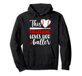 Baseball Girlfriend Proud Girlfriend Hoodie - Fun Novelty Design Unisex - T-Shirt, Sweatshirt, Hoodie