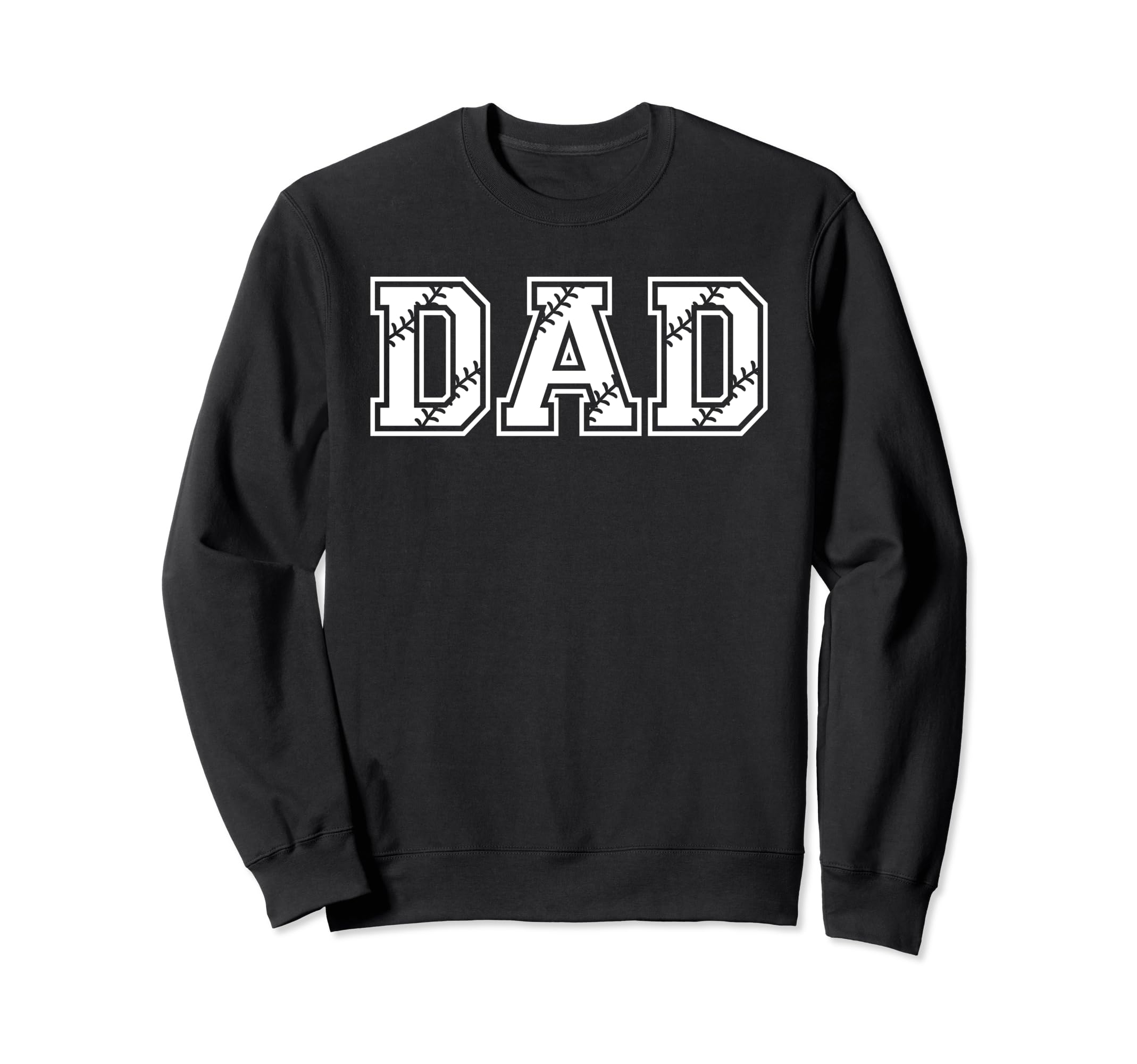 Baseball Dad Fathers Day Sweatshirt - Casual Everyday Wear Unisex - T-Shirt, Sweatshirt, Hoodie