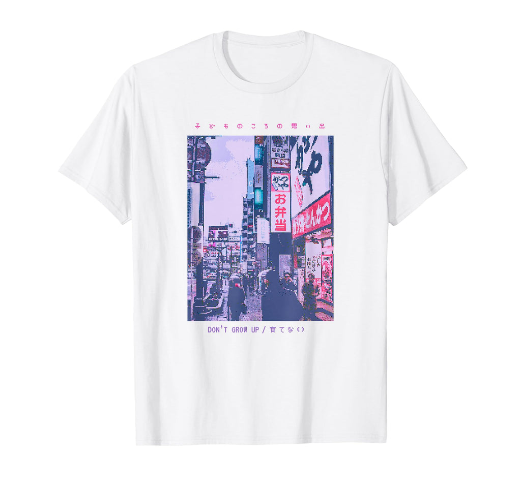 Japanese Streetwear Vibes Aesthetic T-Shirt - Streetwear Style for Adults - T-Shirt, Sweatshirt, Hoodie