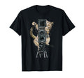 Catographer Cat Photographer Funny T-Shirt - Minimalist Print Men Women - T-Shirt, Sweatshirt, Hoodie
