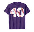 40 Birthday Baseball Theme Bday Party T-Shirt - Unique Graphic Unisex - T-Shirt, Sweatshirt, Hoodie