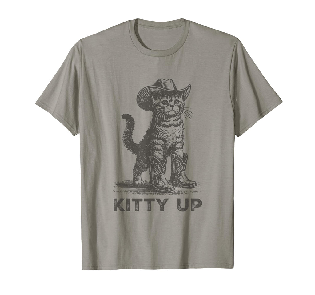 Kitty Up Country Music Lover Funny T-Shirt - Aesthetic Graphic Unisex - T-Shirt, Sweatshirt, Hoodie