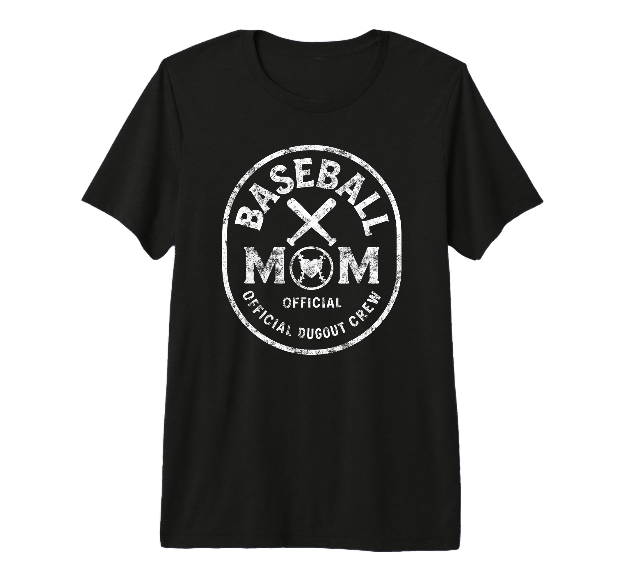 Baseball Team Mom Fans Tri Blend T-Shirt - Unique Graphic Men Women - T-Shirt, Sweatshirt, Hoodie