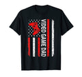 Video Game Dad American Flag Dad Video T-Shirt - Trendy Graphic Men Women - T-Shirt, Sweatshirt, Hoodie