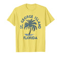 St George Island Florida Palm Tree Fl T-Shirt - Minimalist Print Unisex - T-Shirt, Sweatshirt, Hoodie