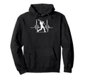 Baseball Player Heartbeat Coach Dad Hoodie - Graphic Print for Adults - T-Shirt, Sweatshirt, Hoodie