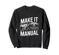Manual Camera Typewriter Sweatshirt - Aesthetic Graphic for Adults - T-Shirt, Sweatshirt, Hoodie