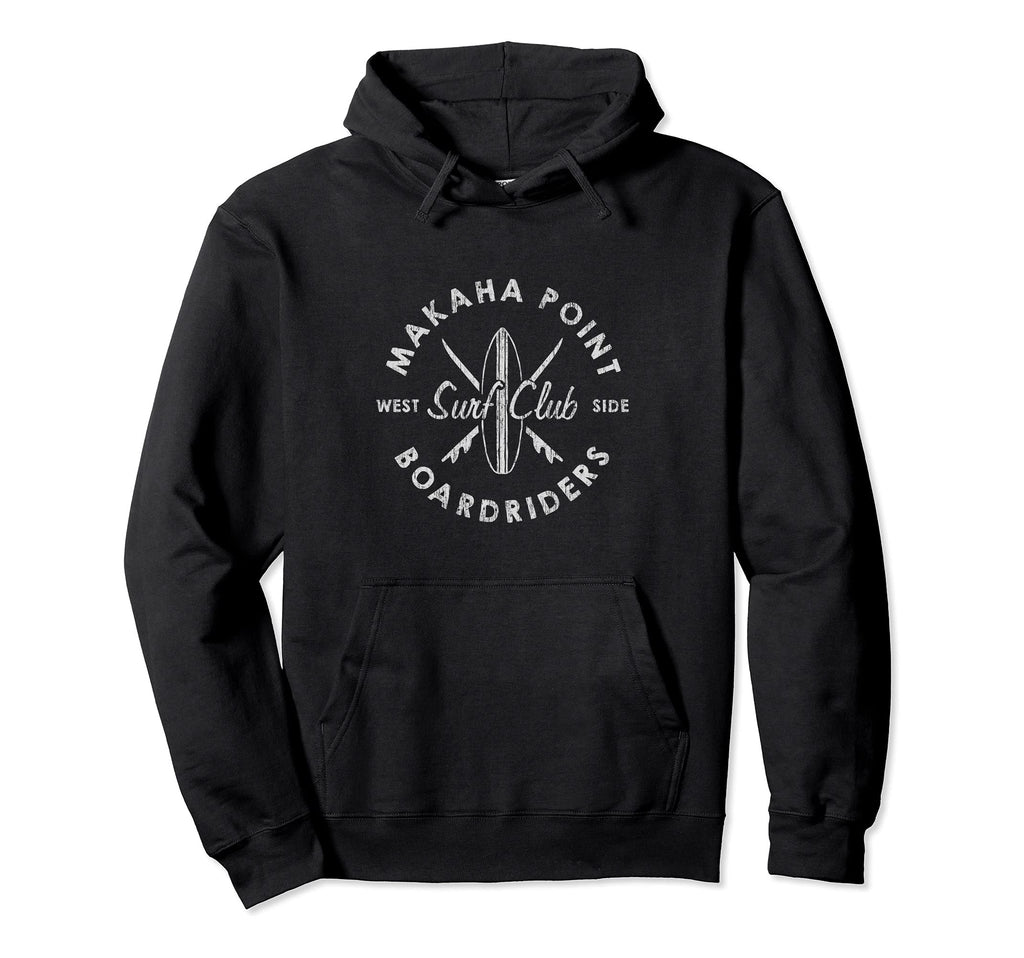 Hawaii Makaha Point Boardriders Surf Hoodie - Minimalist Print Men Women - T-Shirt, Sweatshirt, Hoodie
