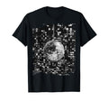 Black And White Disco Ball Club Small T-Shirt - Streetwear Style Unisex - T-Shirt, Sweatshirt, Hoodie