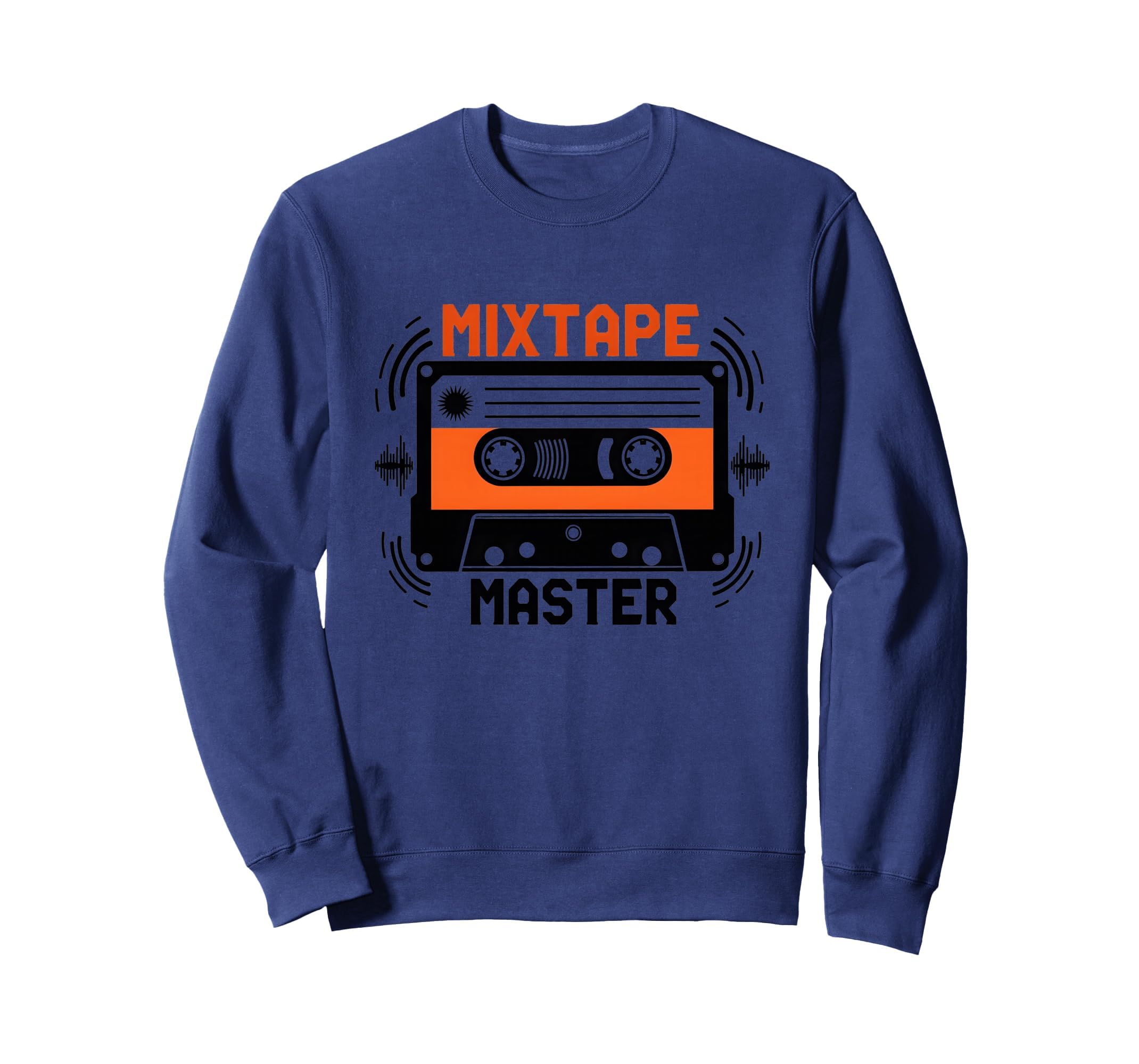 Mixtape Master Cassette Music Lover Sweatshirt - Graphic Print Unisex - T-Shirt, Sweatshirt, Hoodie