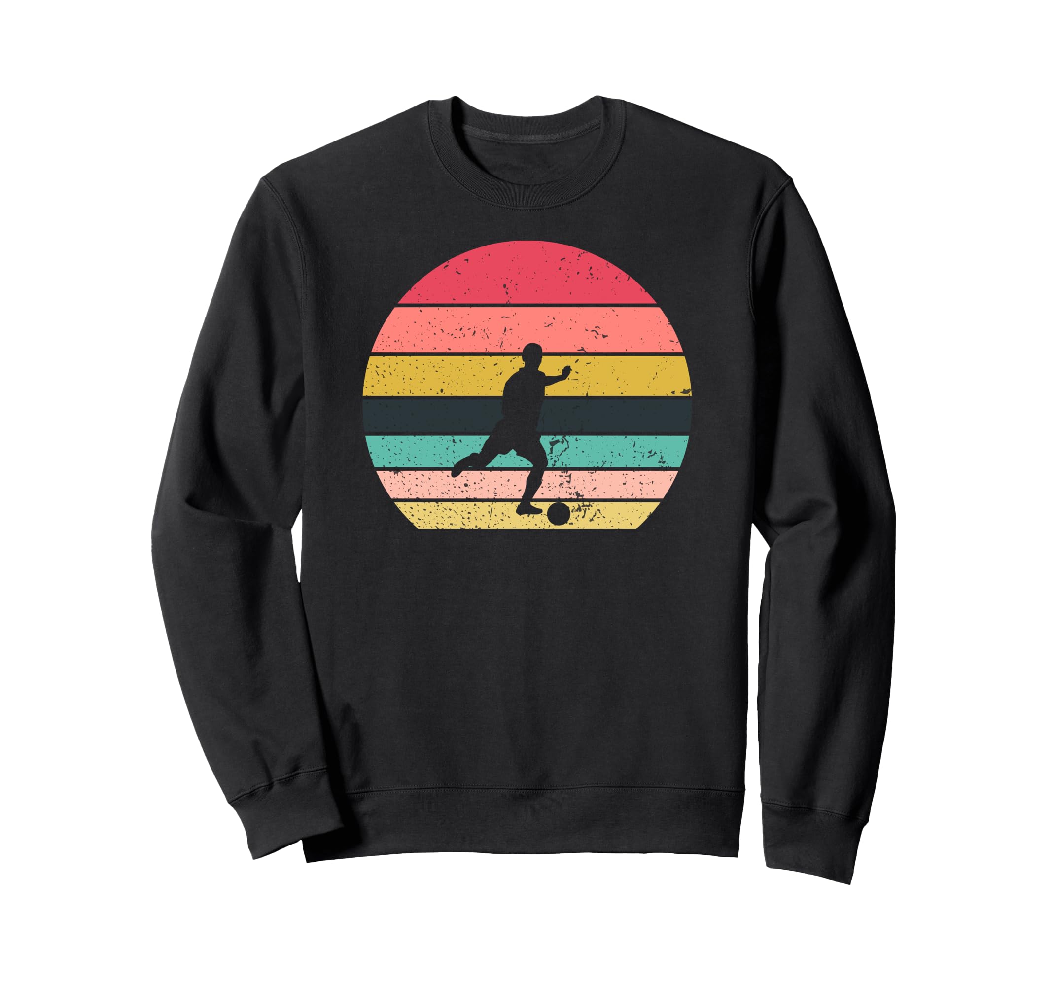 Football Soccer Sunset Sweatshirt - Trendy Graphic Unisex - T-Shirt, Sweatshirt, Hoodie