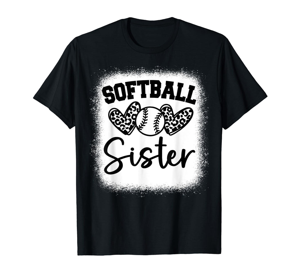 Personalized Baseball Heart Sister Baseball T-Shirt - Trendy Graphic Unisex - T-Shirt, Sweatshirt, Hoodie