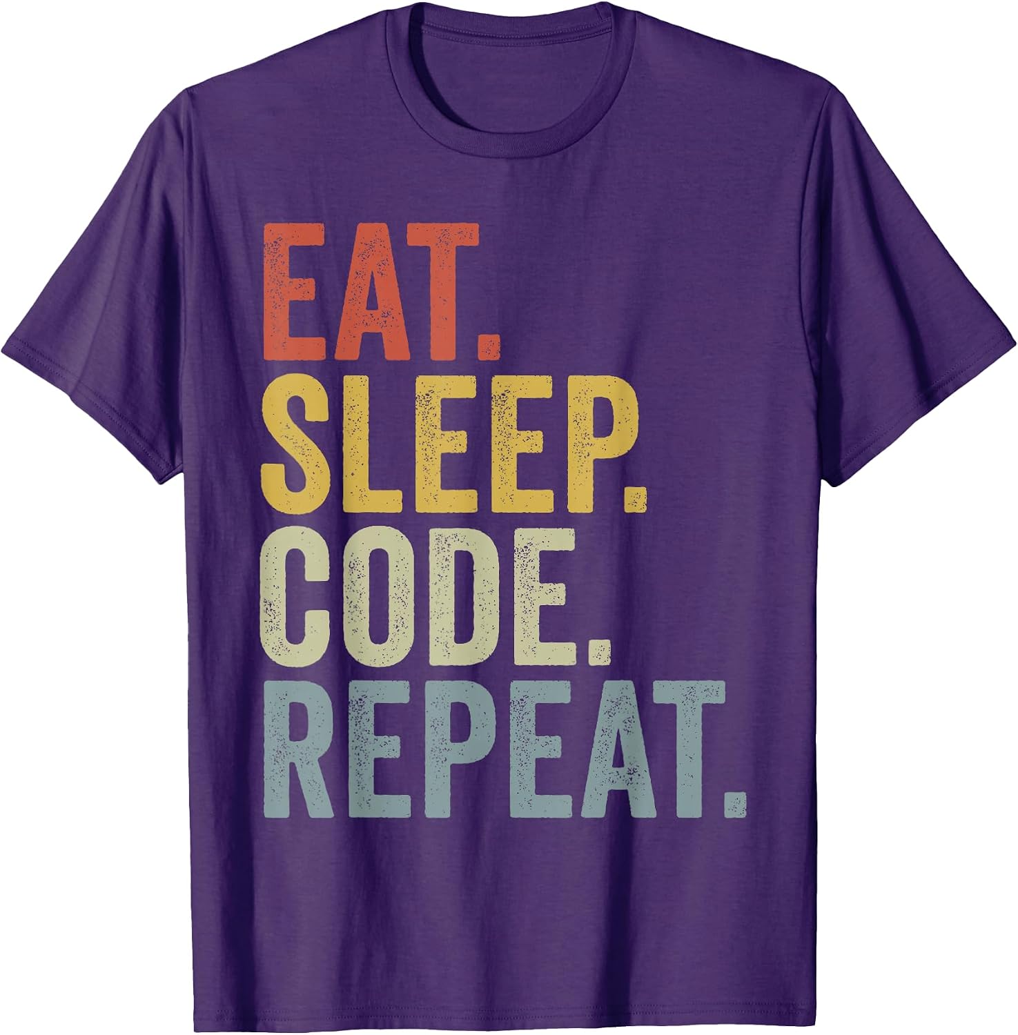 Eat Sleep Code Repeat - Adult & Kids T-Shirts, Sweatshirts & Hoodies apparel design preview 1