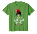 Baseball Gnome Family Matching Plaid T-Shirt - Minimalist Print Unisex - T-Shirt, Sweatshirt, Hoodie