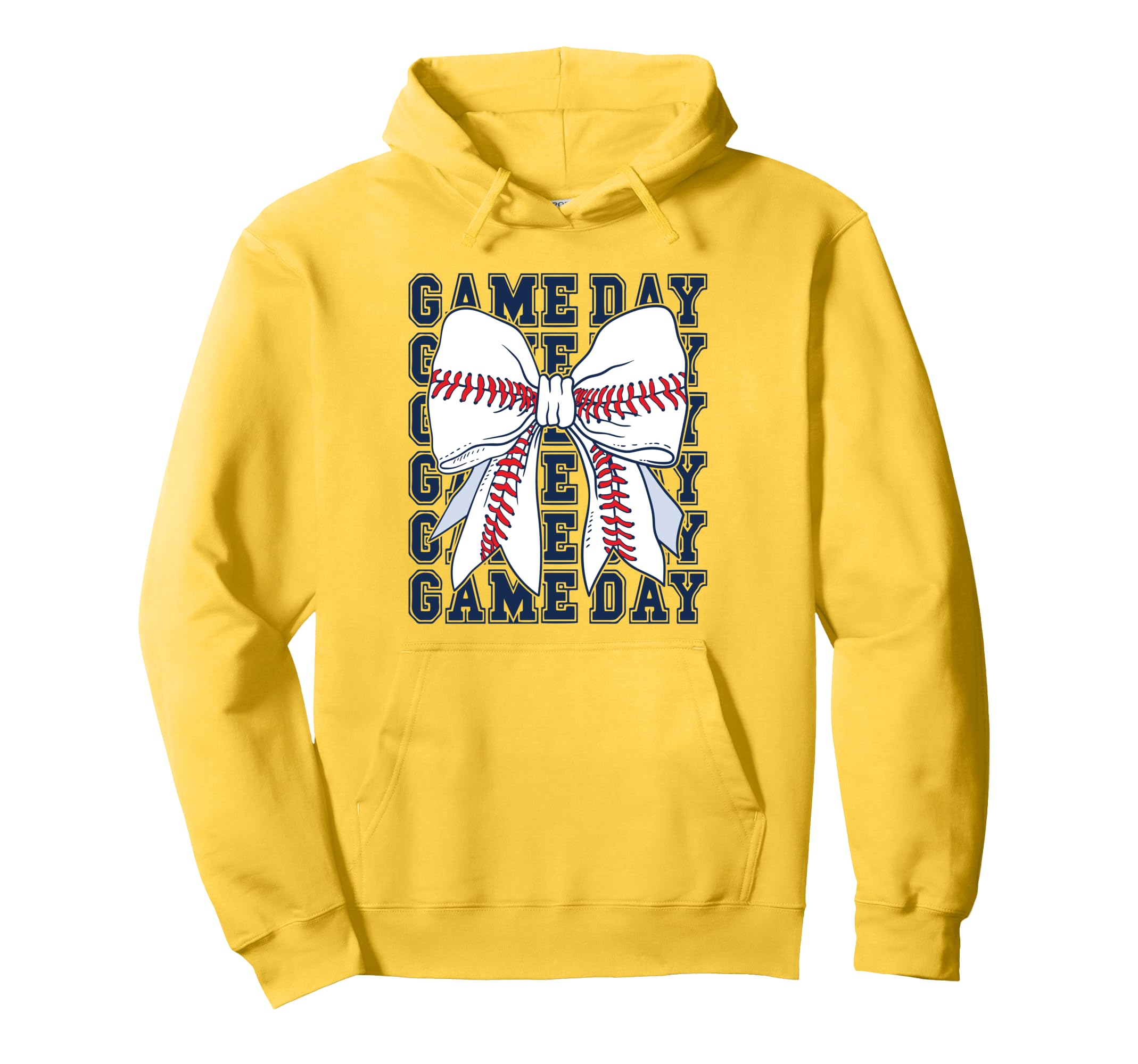 Game Day Baseball Mom Mother Baseball Hoodie - Graphic Print Men Women - T-Shirt, Sweatshirt, Hoodie