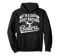 Busy Raising Ballers Volleyball Dad Hoodie - Minimalist Print for Adults - T-Shirt, Sweatshirt, Hoodie