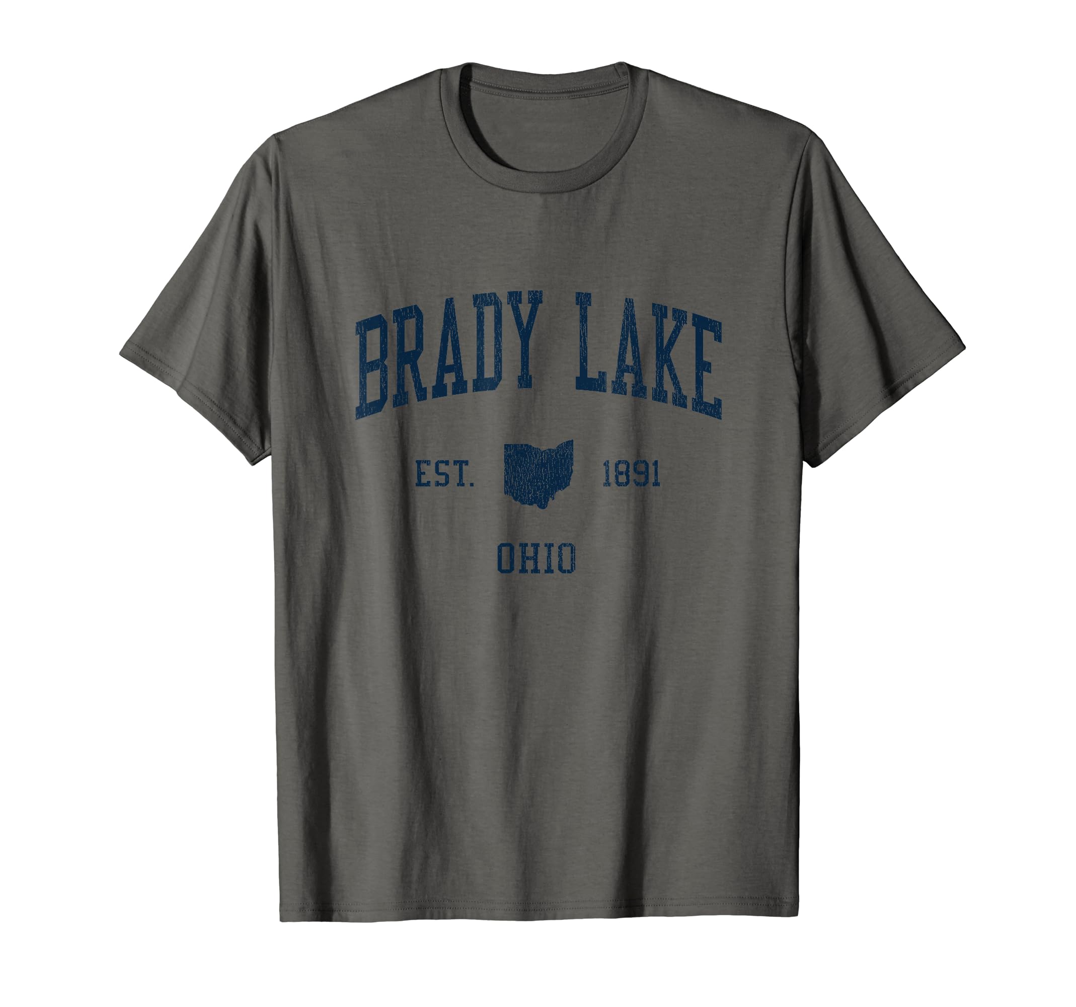 Brady Lake Oh Athletic Sports Jsn1 T-Shirt - Aesthetic Graphic for Adults - T-Shirt, Sweatshirt, Hoodie