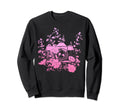 Photographer Camera Flowers Sweatshirt - Streetwear Style for Adults - T-Shirt, Sweatshirt, Hoodie