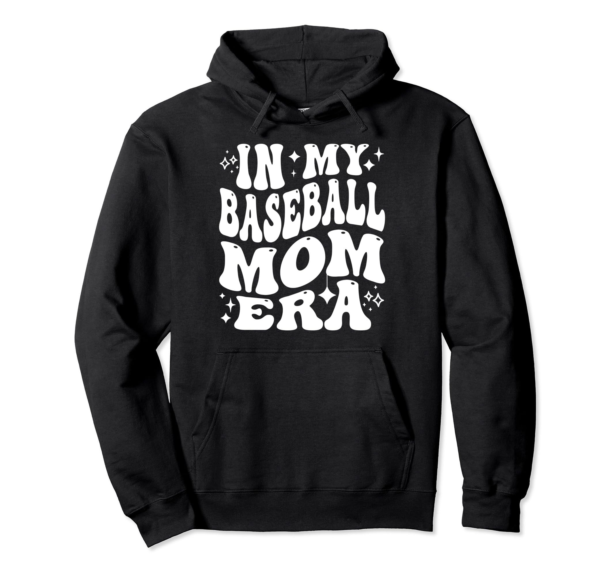 My Baseball Mom Era Funny Baseball Mother Hoodie - Custom Art Print Unisex - T-Shirt, Sweatshirt, Hoodie