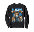 Lion 80S Funny Africa Lion 90S Sweatshirt - Graphic Print Men Women - T-Shirt, Sweatshirt, Hoodie