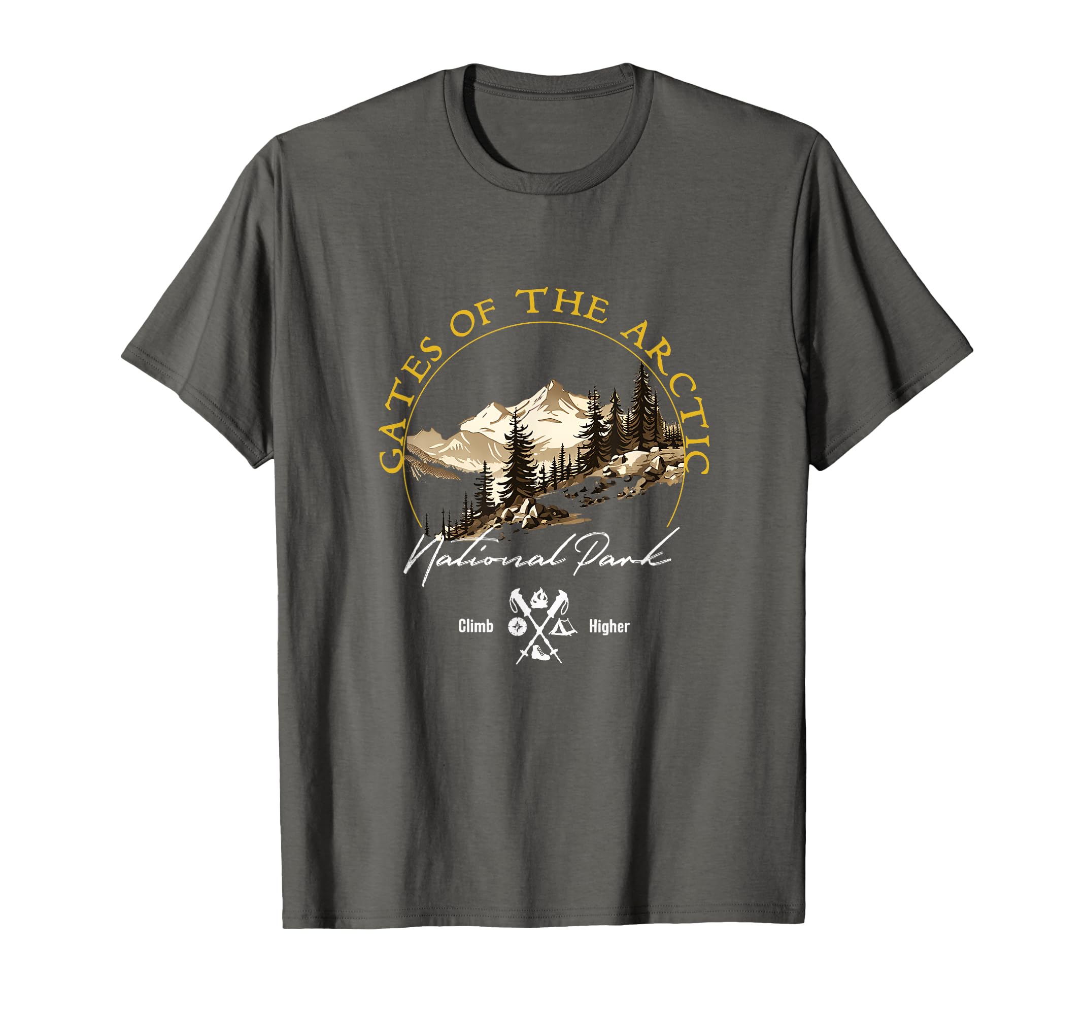 Gates Arctic National Park T-Shirt - Custom Art Print Unisex - T-Shirt, Sweatshirt, Hoodie