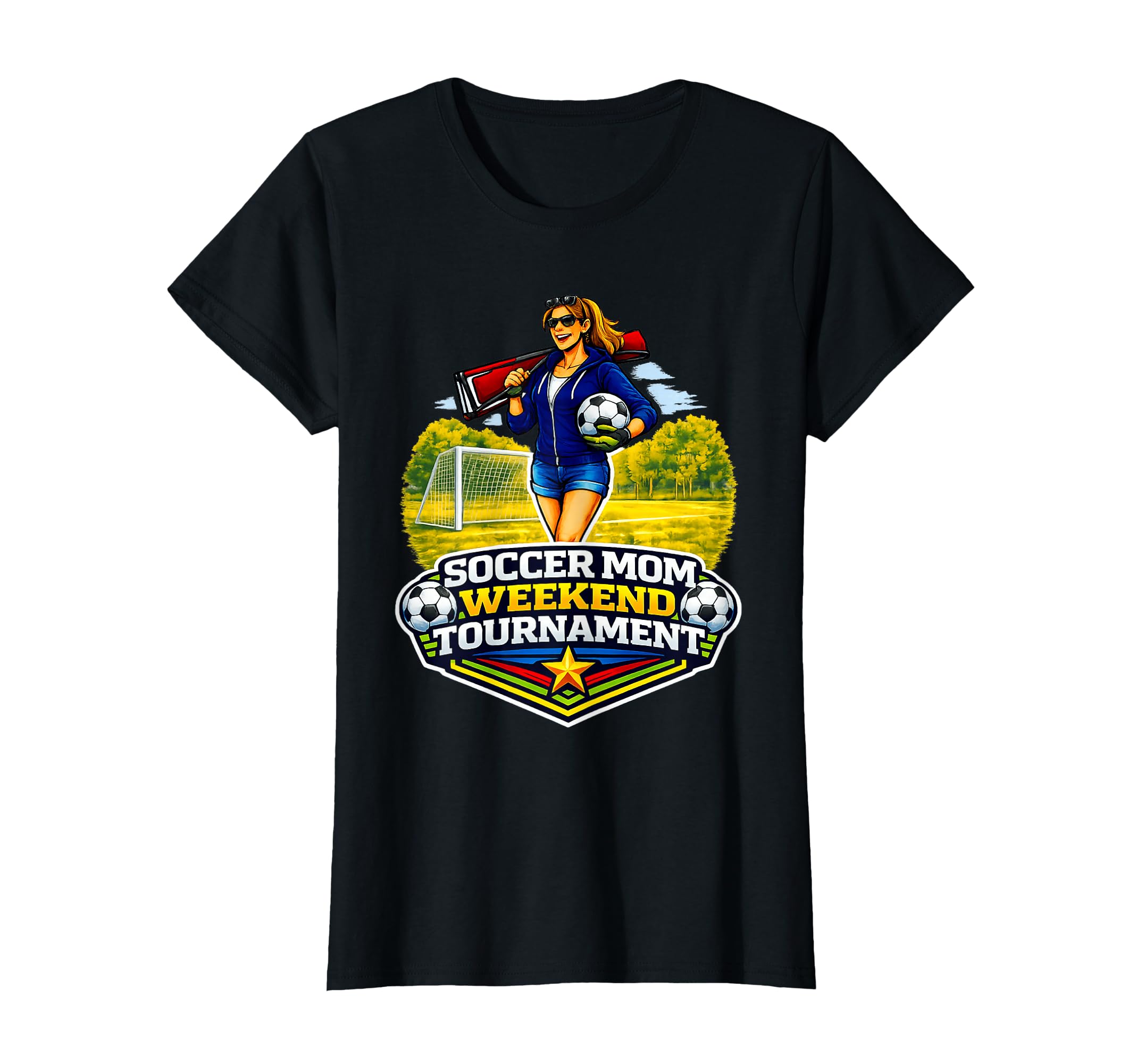 Soccer Mom Weekend Tournament Funny Game T-Shirt - Minimalist Print Unisex - T-Shirt, Sweatshirt, Hoodie