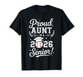 Proud Aunt 2026 Senior Baseball Graduation T-Shirt - Unique Graphic Unisex - T-Shirt, Sweatshirt, Hoodie