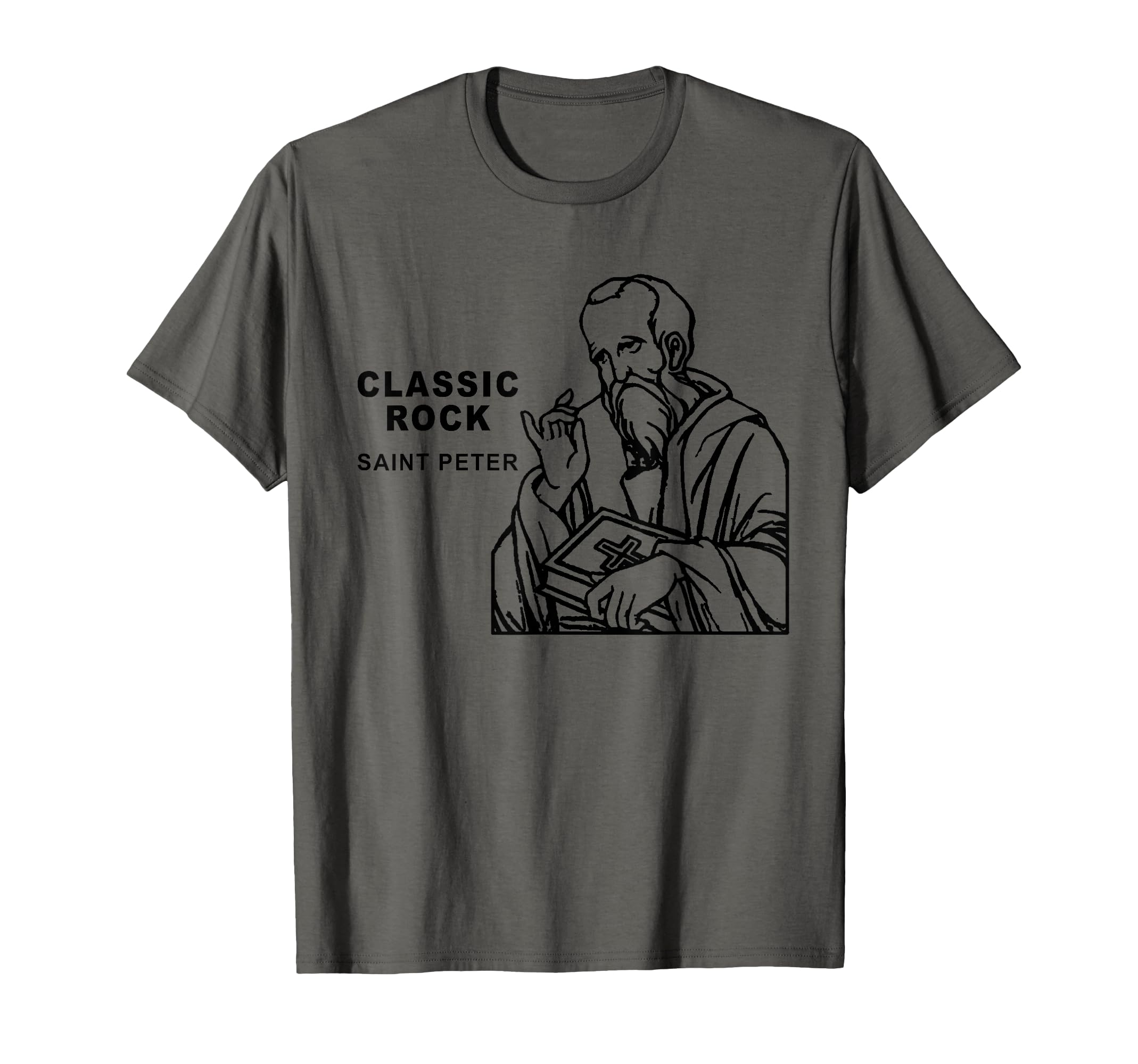 Rock Saint Peter Kingdom Heaven T-Shirt - Casual Everyday Wear for Adults - T-Shirt, Sweatshirt, Hoodie