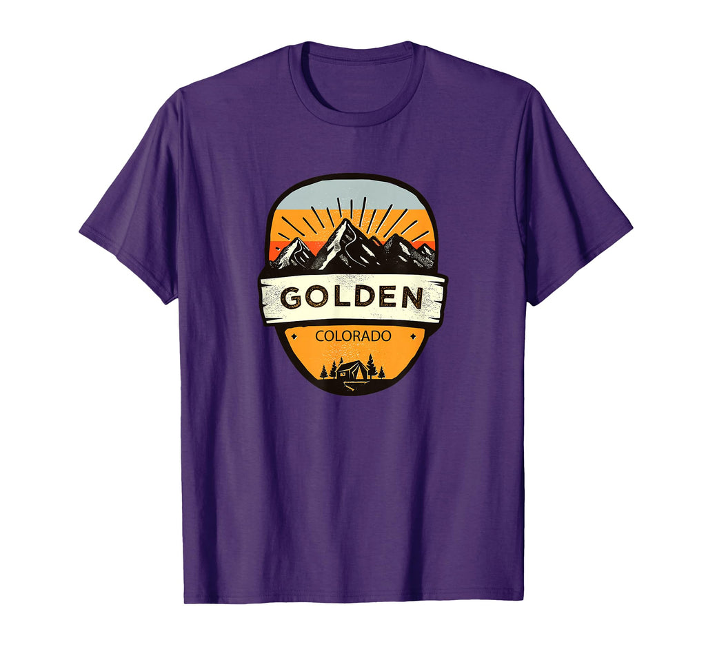 Golden Colorado Souvenir T-Shirt - Aesthetic Graphic Unisex - T-Shirt, Sweatshirt, Hoodie