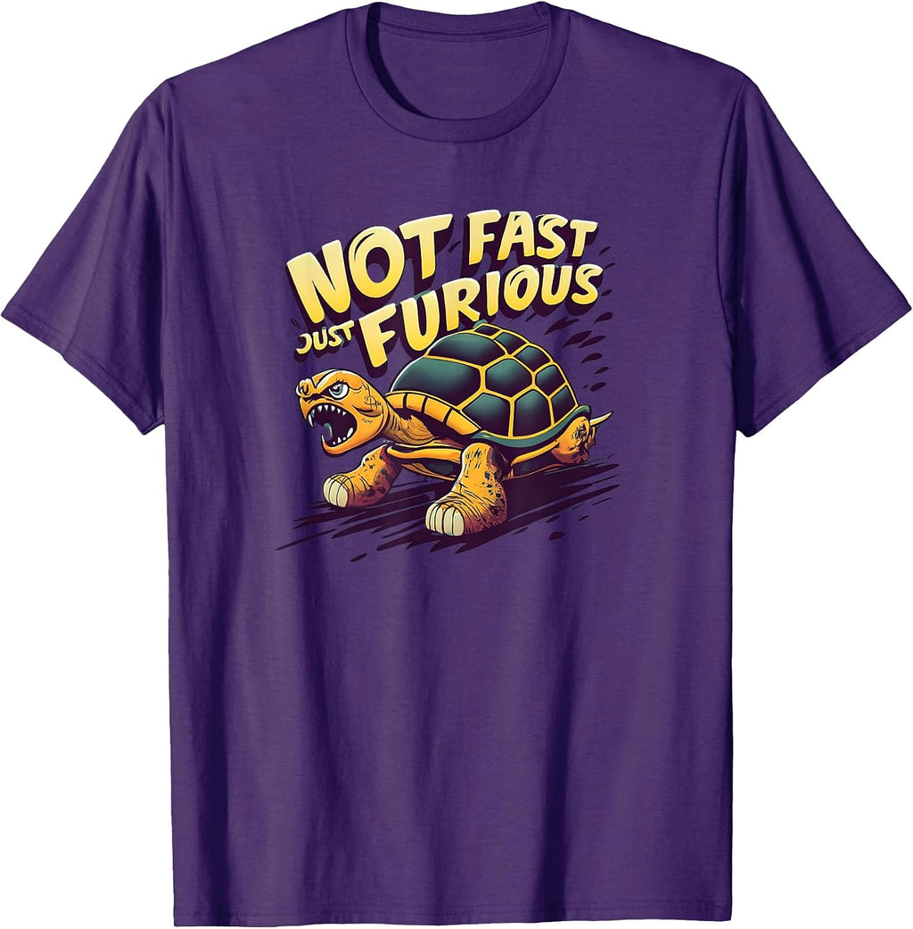 Turtle Not Fast Just Furious - Adult & Kids T-Shirts, Sweatshirts & Hoodies apparel design preview 1