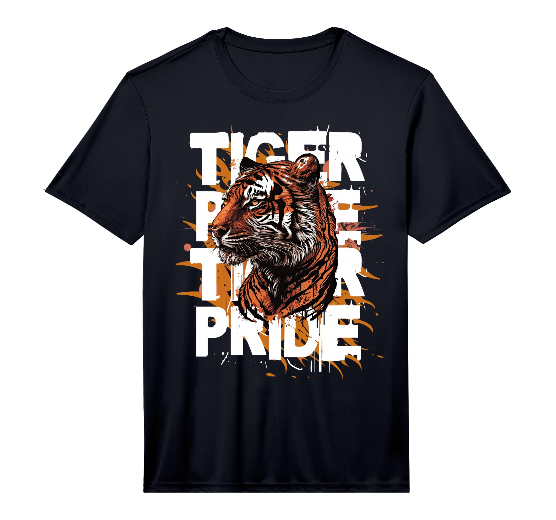 Tiger Pride Day Mom Dad Tigers Game T-Shirt - Trendy Graphic Men Women - T-Shirt, Sweatshirt, Hoodie