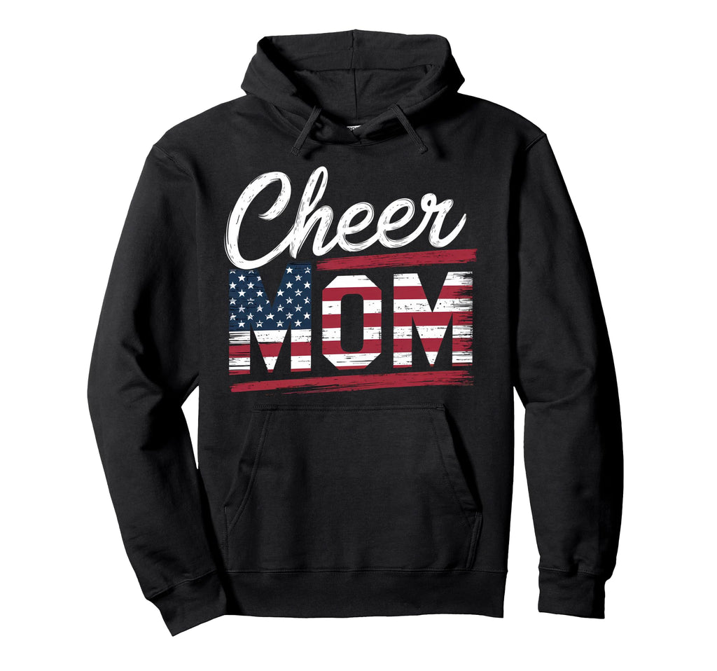 Cheer Mom Mother Bow Cheerleader Game Hoodie - Unique Graphic for Adults - T-Shirt, Sweatshirt, Hoodie