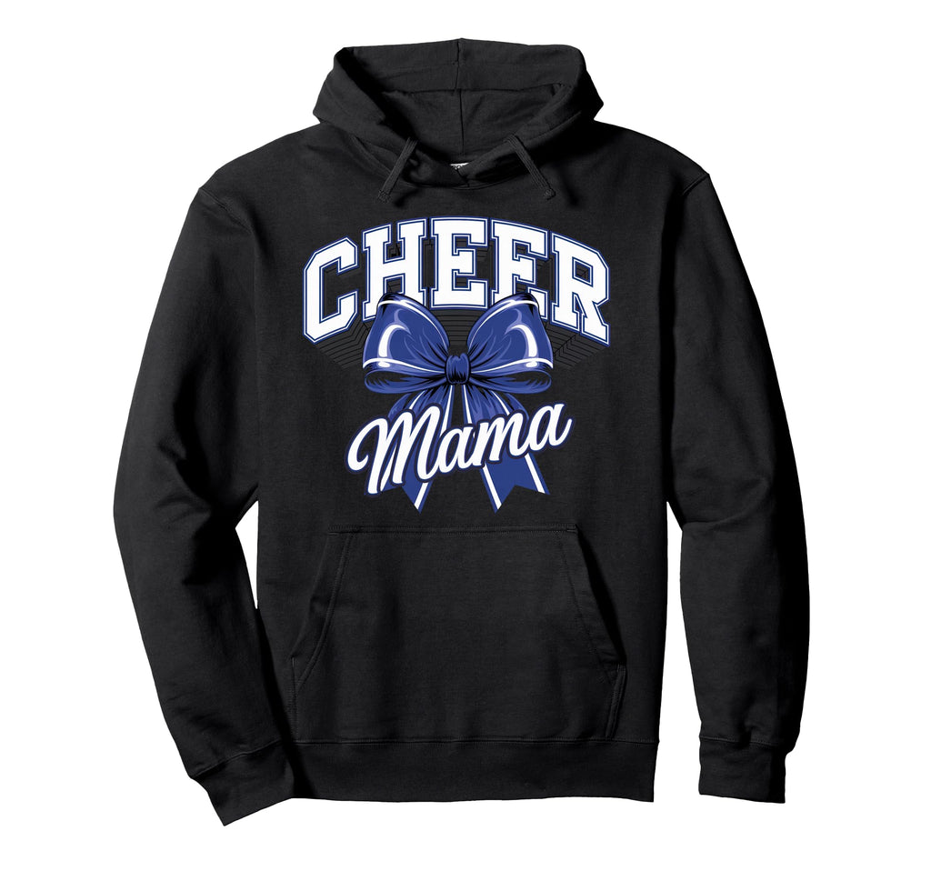 Cheer Mom Mother Bow Cheerleader Game Hoodie - Unique Graphic for Adults - T-Shirt, Sweatshirt, Hoodie