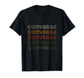 Love Heart Converge Grunge Black Converge T-Shirt - Graphic Print Men Women - T-Shirt, Sweatshirt, Hoodie