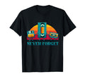 Never Forget Cassette Tape Vhs Computer T-Shirt - Unique Graphic Unisex - T-Shirt, Sweatshirt, Hoodie