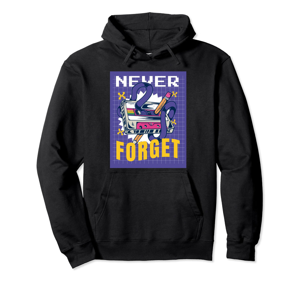 Recorder Vhs Disk Hoodie - Unique Graphic Unisex - T-Shirt, Sweatshirt, Hoodie