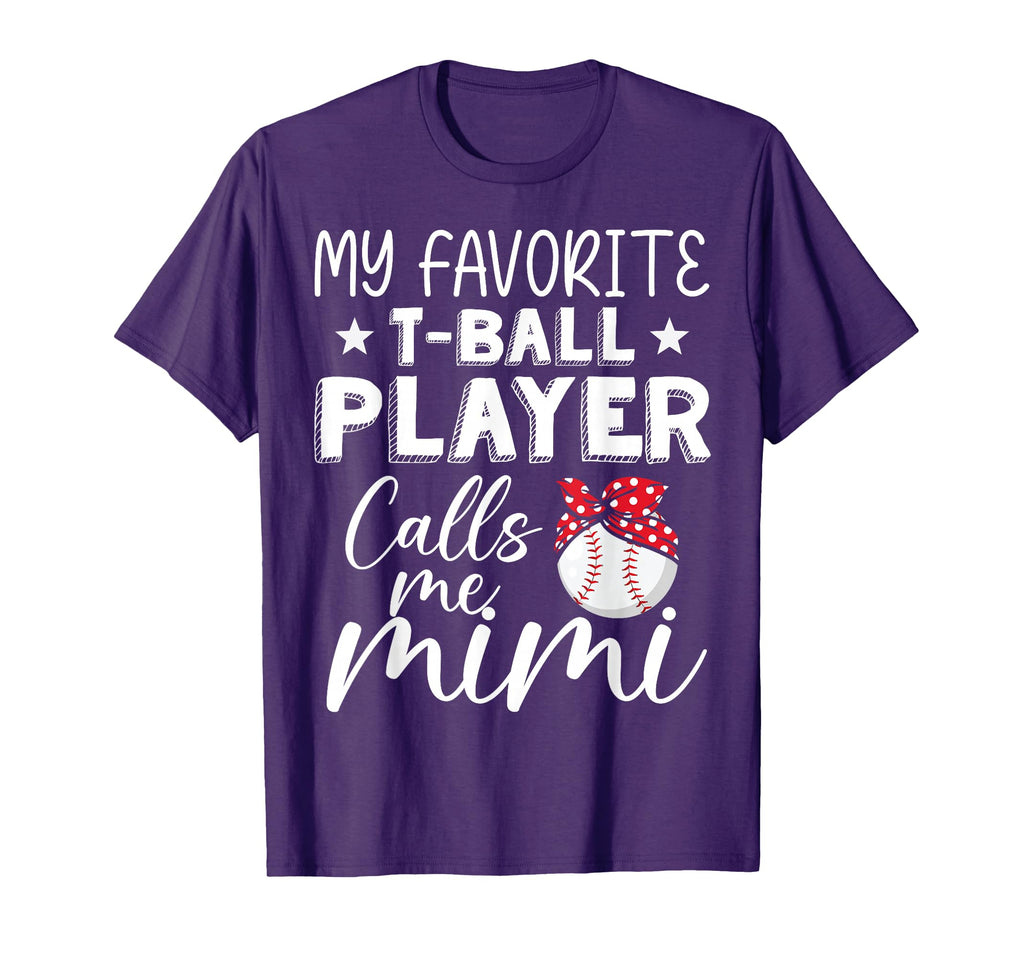 My Favorite T Ball Baseball Player T-Shirt - Streetwear Style Men Women - T-Shirt, Sweatshirt, Hoodie