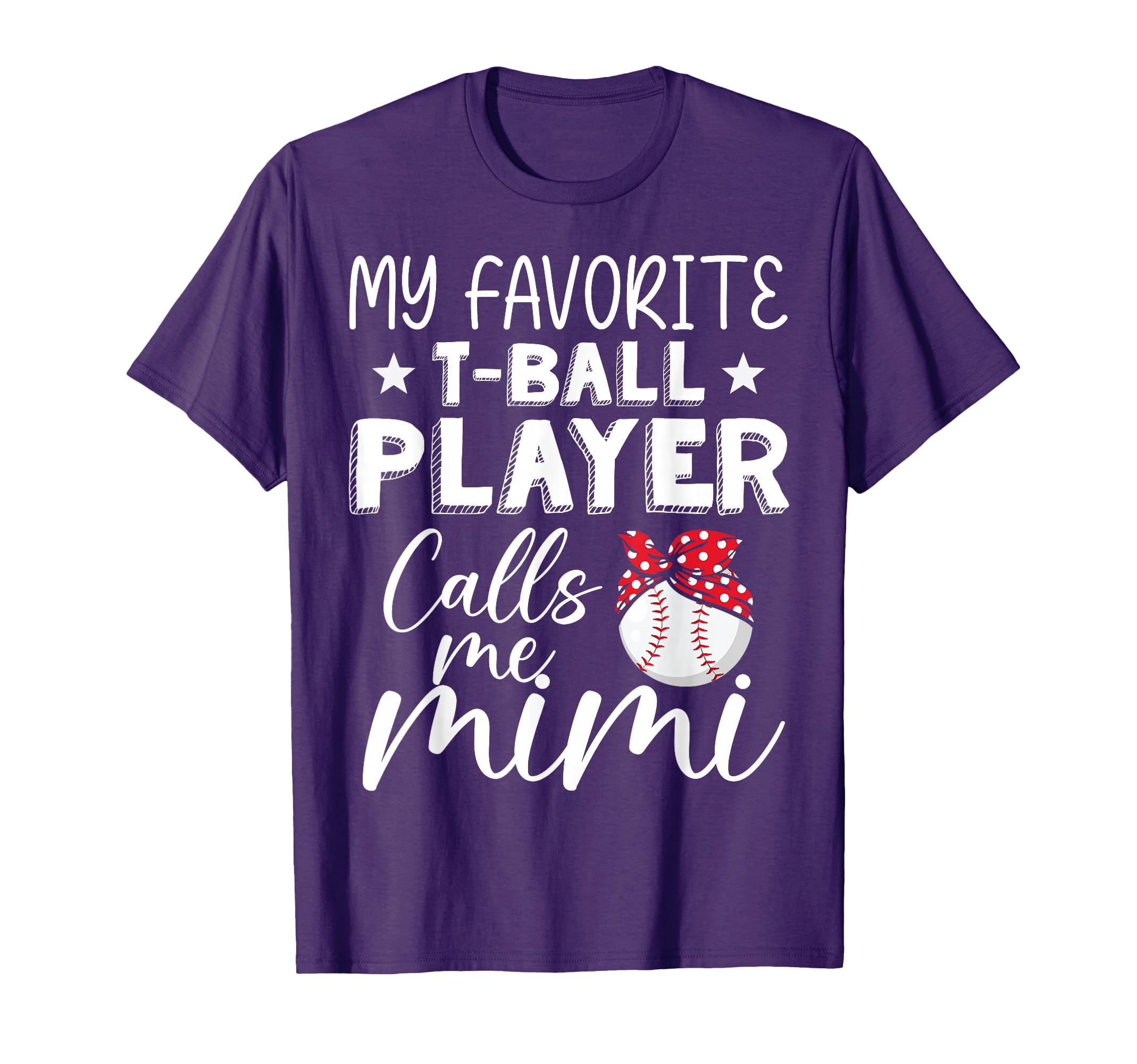 My Favorite T Ball Baseball Player T-Shirt - Streetwear Style Men Women - T-Shirt, Sweatshirt, Hoodie