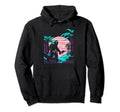 Bigfoot Vaporwave Aesthetic 90S Hoodie - Aesthetic Graphic Men Women - T-Shirt, Sweatshirt, Hoodie