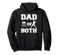 Dad Both Funny Swim Baseball Dad Hoodie - Aesthetic Graphic Unisex - T-Shirt, Sweatshirt, Hoodie