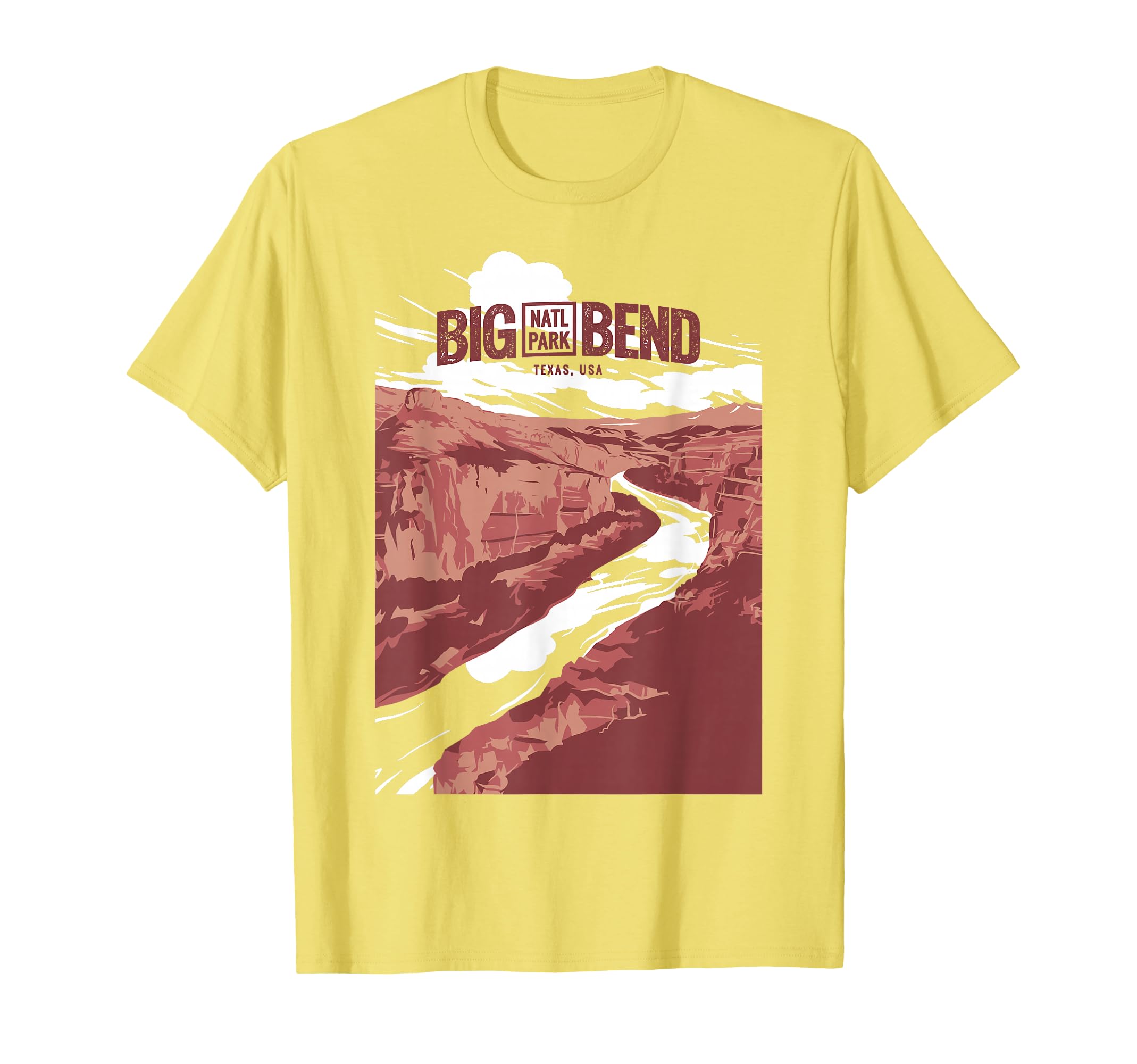 Big Bend National Park Texas Gifts T-Shirt - Custom Art Print Men Women - T-Shirt, Sweatshirt, Hoodie