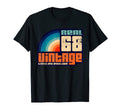 Born 1968 68 Sunset Birthday Gift T-Shirt - Minimalist Print for Adults - T-Shirt, Sweatshirt, Hoodie
