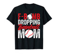 Mens Funny F Bomb Dropping Baseball T-Shirt - Custom Art Print Men Women - T-Shirt, Sweatshirt, Hoodie