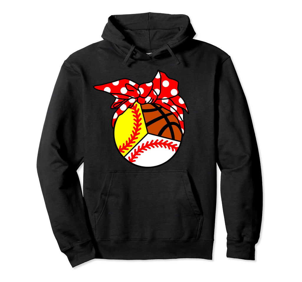 Baseball Softball Basketball Player Hoodie - Casual Everyday Wear Unisex - T-Shirt, Sweatshirt, Hoodie